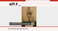 Desktop Screenshot of aivt.fr